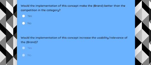 concept testing survey