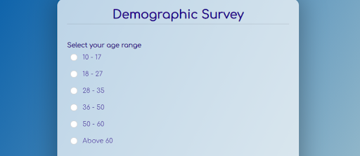 demographic survey