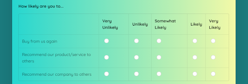 nps survey question