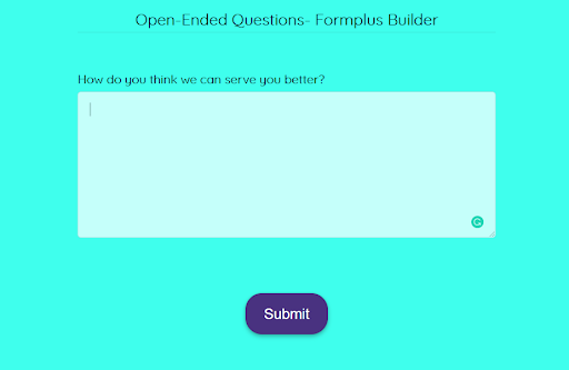 open-ended-question