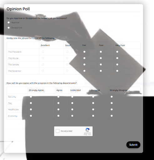 opinion-poll-template