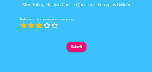 star-rating-multiple-choice-question