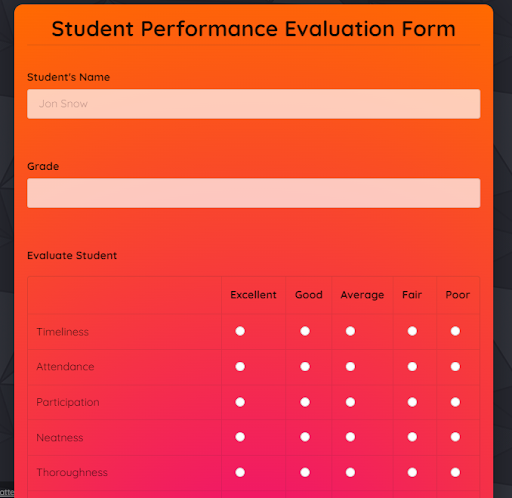 "student-evaluation"