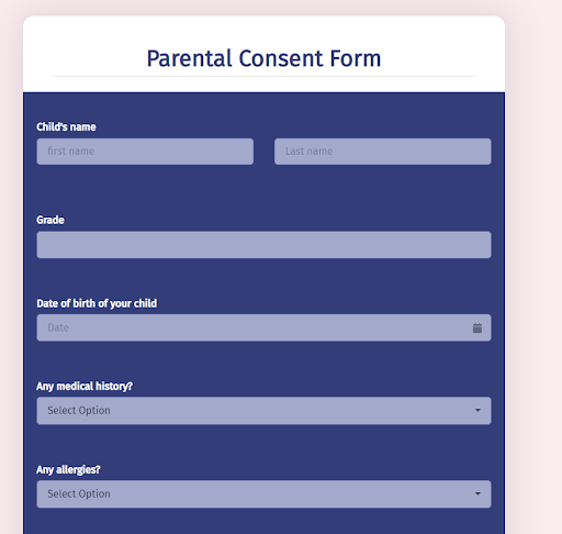 Parental Consent Definition Types Forms Letter Examples